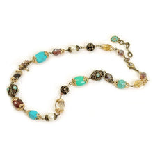 Load image into Gallery viewer, Gemstone Garden Necklace - Short - Sweet Romance Wholesale