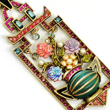 Load image into Gallery viewer, Art Deco Chinese Rose Screen Vintage Necklace N1199 - Sweet Romance Wholesale