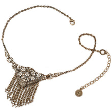 Load image into Gallery viewer, Art Deco Triangle Fringe Gatsby Necklace N1204 - Sweet Romance Wholesale