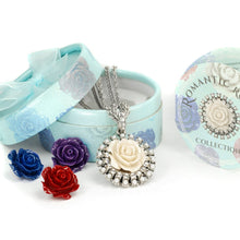 Load image into Gallery viewer, Interchangeable Roses Necklace Set N1211 - Sweet Romance Wholesale