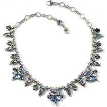 Load image into Gallery viewer, Retro 1950s Starlight Silver Necklace - Sweet Romance Wholesale