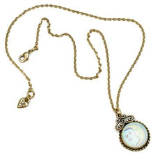 Load image into Gallery viewer, Iridescent Moon Pendant Necklace N1235 - Sweet Romance Wholesale