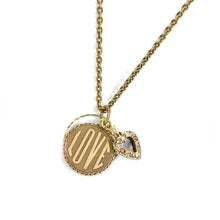 Load image into Gallery viewer, Love Coin Pendant Necklace N1240 - Sweet Romance Wholesale