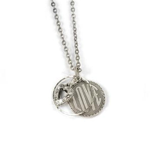 Love Coin Pendant Necklace N1240 - Sweet Romance Wholesale