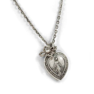 Lord's Prayer Pendant Necklace N1242-SIL - Sweet Romance Wholesale