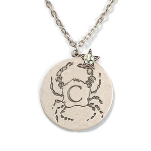 Retro Zodiac Coin Pendant Necklaces N1245 - Sweet Romance Wholesale