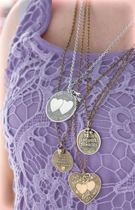 I'm in Love With Pendant Necklace N1249 - Sweet Romance Wholesale