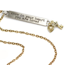 Load image into Gallery viewer, Inspirational Message Bar Necklaces N1254-65 - Sweet Romance Wholesale
