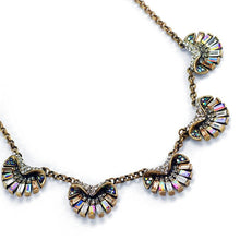 Load image into Gallery viewer, Art Deco Aurora Scallop Shell Ocean Necklace N1267 - Sweet Romance Wholesale