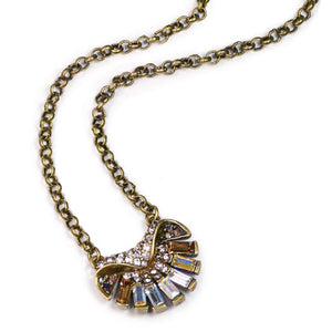Art Deco Aurora Shell Ocean Necklace & Earring Set - Sweet Romance Wholesale