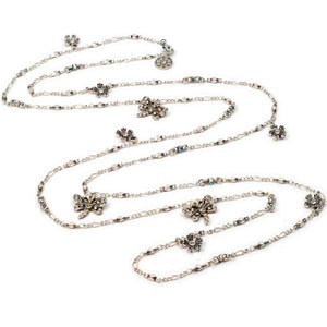 Dragonfly Long Necklace N1280 - Sweet Romance Wholesale