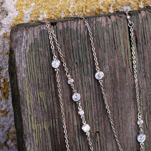 Just Like Diamonds Layering Necklace N1306 - Sweet Romance Wholesale