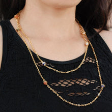 Load image into Gallery viewer, Caged Beads Retro Layering Necklace N1318 - Sweet Romance Wholesale