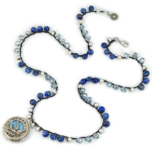 Swallow Bird Locket on Boho Beads Necklace - Sweet Romance Wholesale