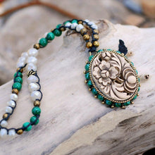 Load image into Gallery viewer, Quan Yin Garden Earrings and Necklace - Sweet Romance Wholesale