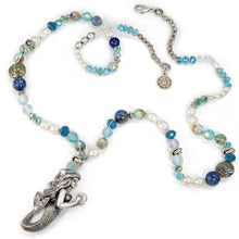 Load image into Gallery viewer, Mermaid Beaded Ocean Necklace N1362 - Sweet Romance Wholesale