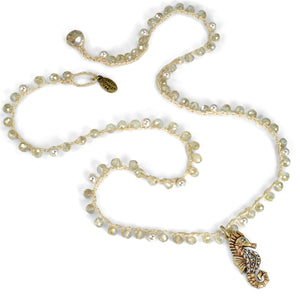 Boho Beaded Seahorse Necklace N1366 - Sweet Romance Wholesale