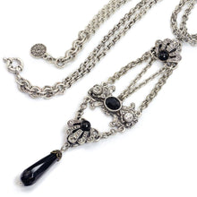 Load image into Gallery viewer, Jet Tuscany Necklace - Sweet Romance Wholesale