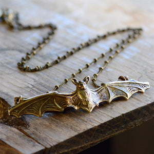 Bat Pendant Necklace N1401 - Sweet Romance Wholesale