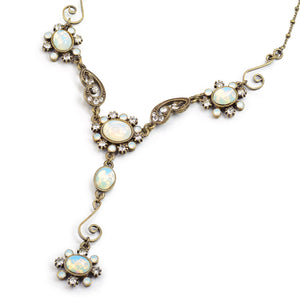 Victorian Jewel Y Necklace N1402 - Sweet Romance Wholesale