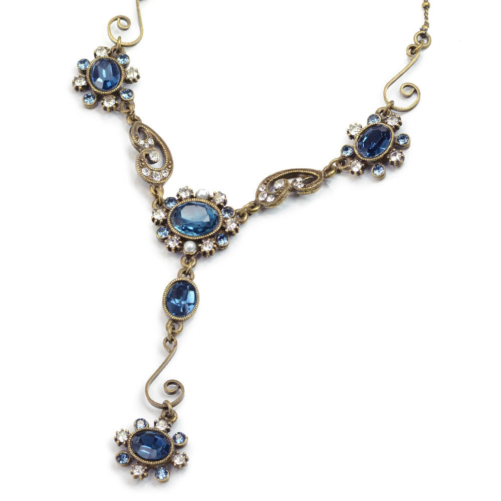 Victorian Jewel Y Necklace N1402 - Sweet Romance Wholesale