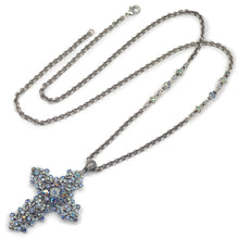 Load image into Gallery viewer, Starlight Cross Necklace N1465-ST - Sweet Romance Wholesale