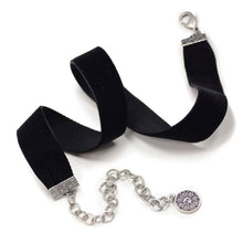 Load image into Gallery viewer, Black Velvet Choker Necklace N1482 - Sweet Romance Wholesale