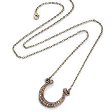 Load image into Gallery viewer, Horseshoe Necklace - Sweet Romance Wholesale