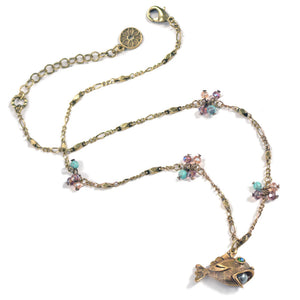 Little Fish Beach Necklace - Sweet Romance Wholesale