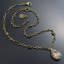Load image into Gallery viewer, Crystal Seashell Deco Necklace N1550 - Sweet Romance Wholesale