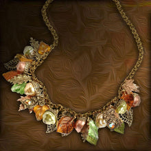 Load image into Gallery viewer, Squirrel&#39;s Harvest Charm Necklace N1613 - Sweet Romance Wholesale