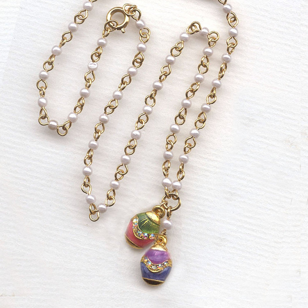 Easter Egg Necklace N201 - Sweet Romance Wholesale