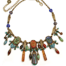 Load image into Gallery viewer, Art Deco Egyptian Vintage Goddess Pharaoh Collar Necklace N305 - Sweet Romance Wholesale