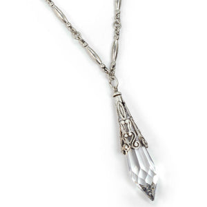 Crystal Prism Pendant Necklace N497 - Sweet Romance Wholesale