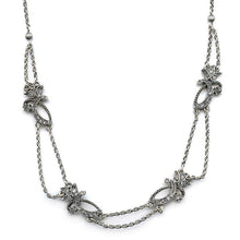 Load image into Gallery viewer, Diamond Flourish Necklace N623-CR - Sweet Romance Wholesale