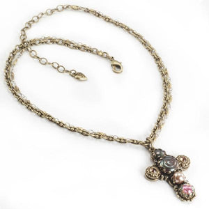Ornate Cross Necklace N662 - Sweet Romance Wholesale