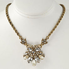 Load image into Gallery viewer, Vintage Crystal Necklace - Sweet Romance Wholesale