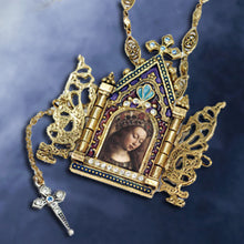 Load image into Gallery viewer, Gates of Heaven Necklace and Devotional Reliquary N849 - Sweet Romance Wholesale