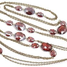 Load image into Gallery viewer, Iridescent Oval Crystal Necklace - Sweet Romance Wholesale
