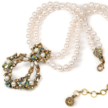 Load image into Gallery viewer, Retro Pearl and Jewel Statement Necklace N952 - Sweet Romance Wholesale