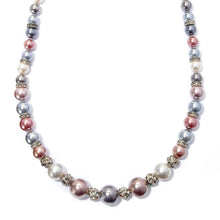 Load image into Gallery viewer, Opera Length Ocean Pearls Necklace N969-SIL - Sweet Romance Wholesale