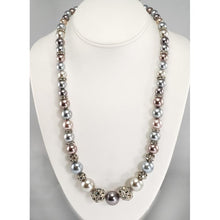 Load image into Gallery viewer, Opera Length Ocean Pearls Necklace N969-SIL - Sweet Romance Wholesale