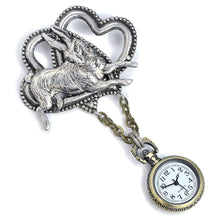 Load image into Gallery viewer, No Time To Say Hello Goodbye Watch Pin P111 - Sweet Romance Wholesale