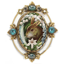 Load image into Gallery viewer, Vickie the Bunny Vintage Spring Pin P330-VI - Sweet Romance Wholesale