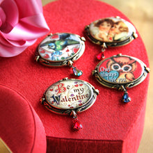Load image into Gallery viewer, Be My Valentine&#39; Valentine Pin P345 - Sweet Romance Wholesale