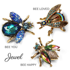 Exotic Jewel Bee Pins P5280-JE - Sweet Romance Wholesale