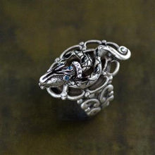 Load image into Gallery viewer, Egyptian Serpent Snake Ring - Sweet Romance Wholesale