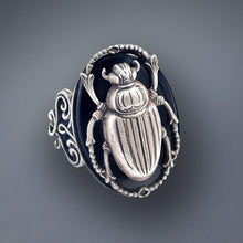 Load image into Gallery viewer, Scarab Beetle Ring - Sweet Romance Wholesale