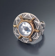 Load image into Gallery viewer, Compass Ring R545 - Sweet Romance Wholesale