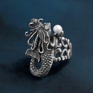 Mermaid Art Nouveau Ring - Sweet Romance Wholesale